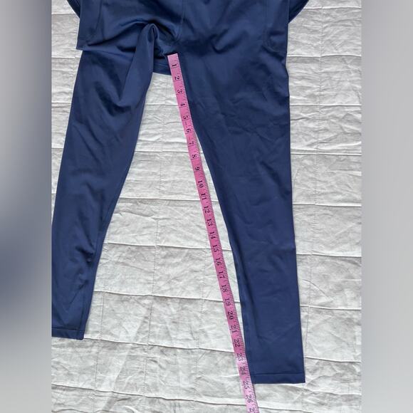 Renwick Navy Performance Pleated Skirted Leggings Golf Tennis Preppy - Small - Picture 9 of 10